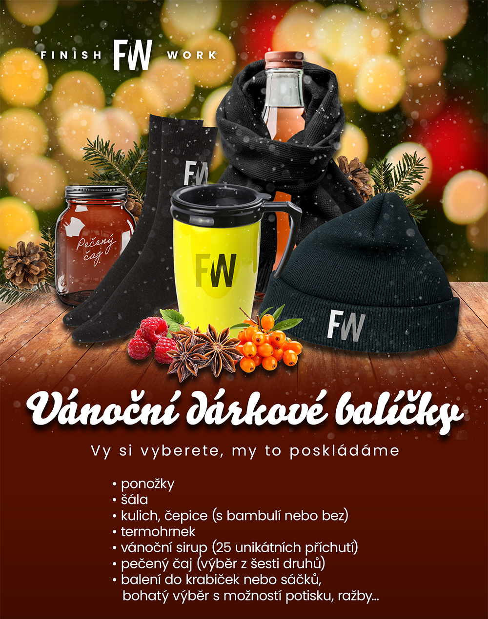 Vánoční dárkové balíčky