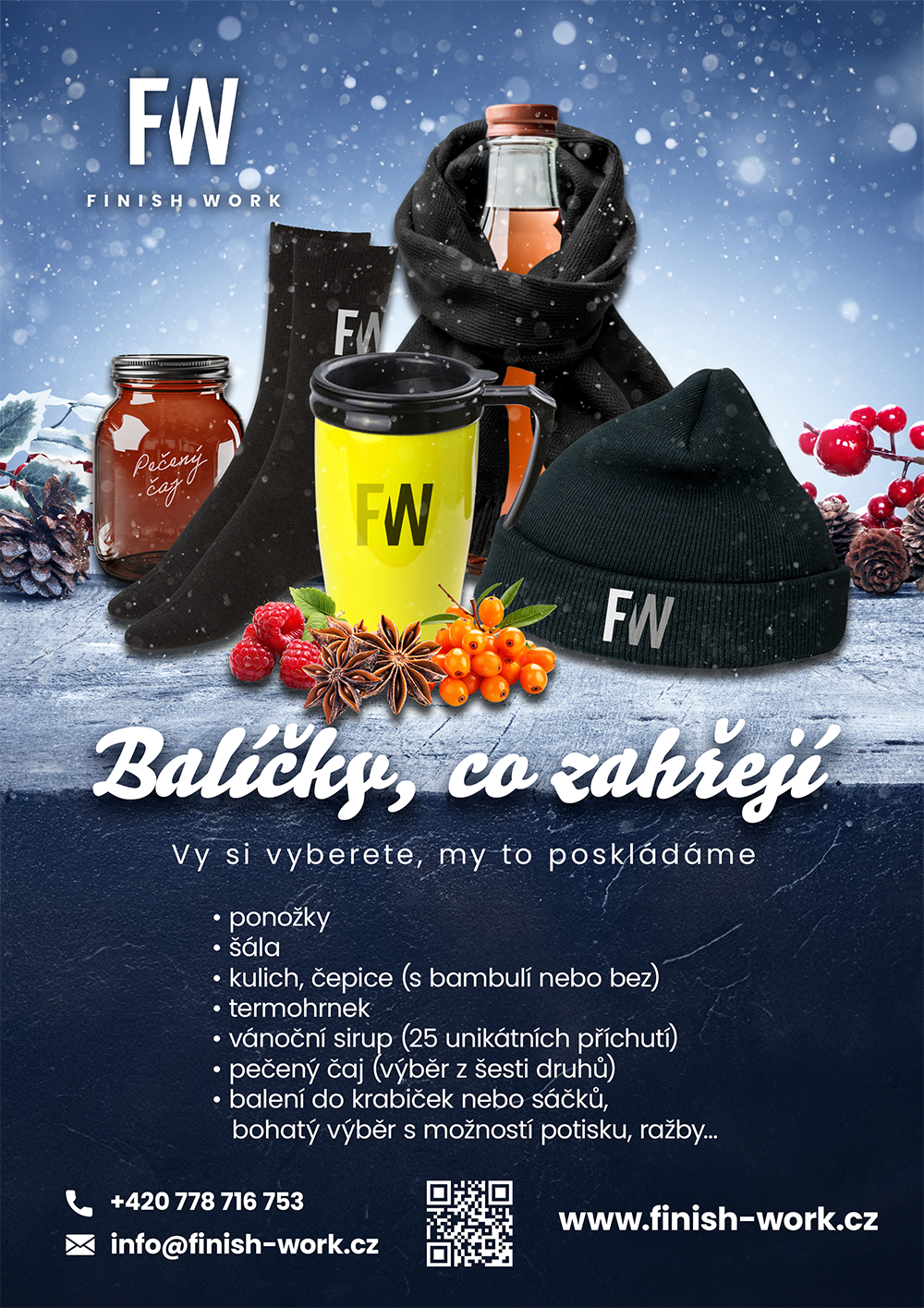 Balíčky, co zahřejí